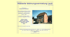 Desktop Screenshot of ferienwohnungen-duisburg-leutl.de